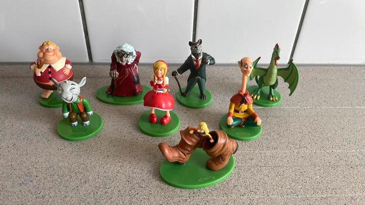 Efteling poppetjes 10 verschillende, Verzamelen, Efteling, Zo goed als nieuw, Beeldje of Poppetje, Ophalen of Verzenden