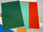 Teken- & Knutselpapier div kleuren 100x70cm, Zo goed als nieuw, Ophalen