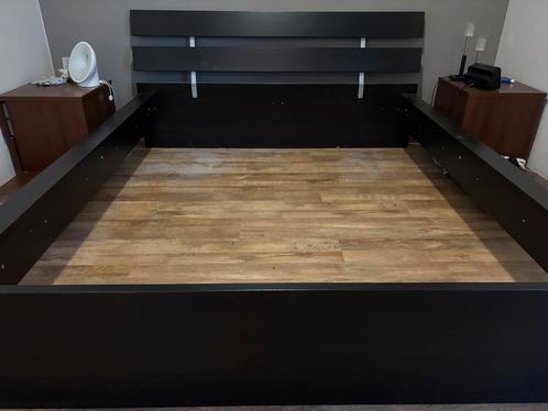 Bed frame ombouw 160x200 cm IKEA HOPEN, Huis en Inrichting, Slaapkamer | Bedden, Gebruikt, Tweepersoons, 160 cm, 200 cm, Hout