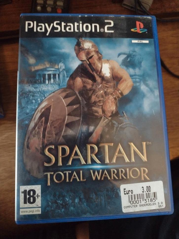 Spartan: Total Warrior - PS2, Spelcomputers en Games, Games | Sony PlayStation 2, Gebruikt, Avontuur en Actie, 1 speler, Vanaf 18 jaar