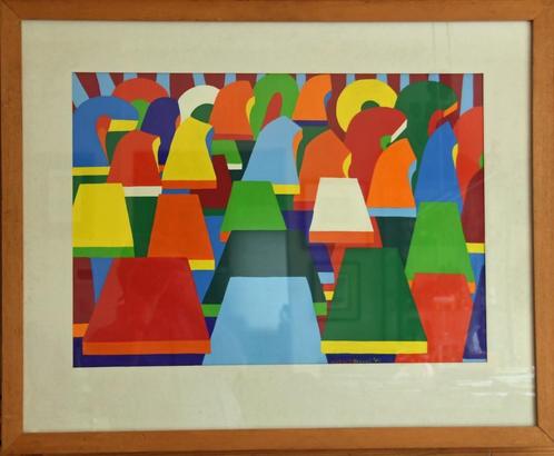 Mateo van de Heuvel 1931 - 2002, Antiek en Kunst, Kunst | Litho's en Zeefdrukken, Ophalen of Verzenden