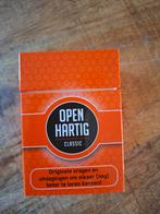 Openhartig Classic, vragenkaartjes, Hobby en Vrije tijd, Gezelschapsspellen | Kaartspellen, Ophalen of Verzenden, Zo goed als nieuw