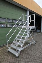 Aluminium Bordestrap bordes trap trappen BJ 2022 Roossien, Doe-het-zelf en Verbouw, Ladders en Trappen, 2 tot 4 meter, Gebruikt