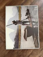 lijst 81 cm x 61 cm (1 glasplaat stuk), Huis en Inrichting, Gebruikt, Metaal of Aluminium, Ophalen of Verzenden, 75 cm of meer