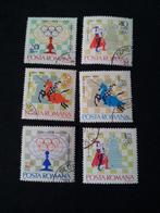 Roemenië Posta Romana Schaakolympiade 1966 Cuba gestempeld, Postzegels en Munten, Postzegels | Europa | Overig, Ophalen of Verzenden