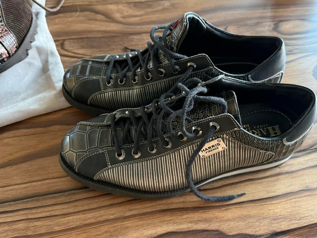 Harris schoenen maat 6, Kleding | Heren, Schoenen, Ophalen, Zwart, Sneakers of Gympen, Zo goed als nieuw