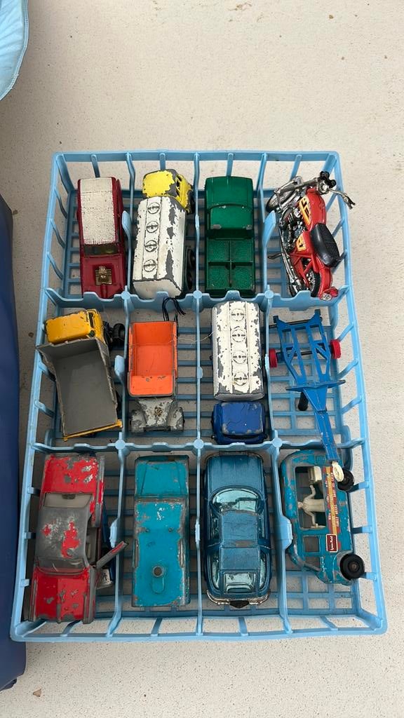 Matchbox collector’s case met heel veel autootjes, Ophalen of Verzenden, Gebruikt