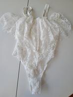 Nieuw kanten body top  wit S, Ophalen of Verzenden, Nieuw, Maat 36 (S), Wit