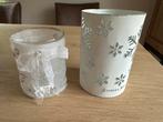 Riviera Maison kerst windlichten votives, Huis en Inrichting, Ophalen of Verzenden, Zo goed als nieuw, Overige materialen, Minder dan 25 cm
