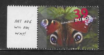 2003, Tien mooiste van NL, Dagpauwoog [2207] (K1003) beschikbaar voor biedingen