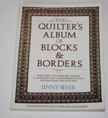 Quilters Album of Blocks and Borders - Jinny Beyer - 132337 beschikbaar voor biedingen