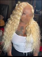 Blonde long wavy wig - pruik, Ophalen of Verzenden