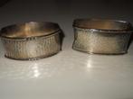 2 Zilveren Servetringen, Antiek en Kunst, Antiek | Goud en Zilver, Verzenden, Zilver