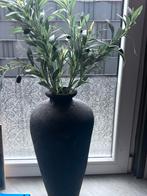 Grote Zwarte Vaas, Huis en Inrichting, Woonaccessoires | Vazen, 50 tot 75 cm, Zwart, Aardewerk of Porselein, Ophalen of Verzenden