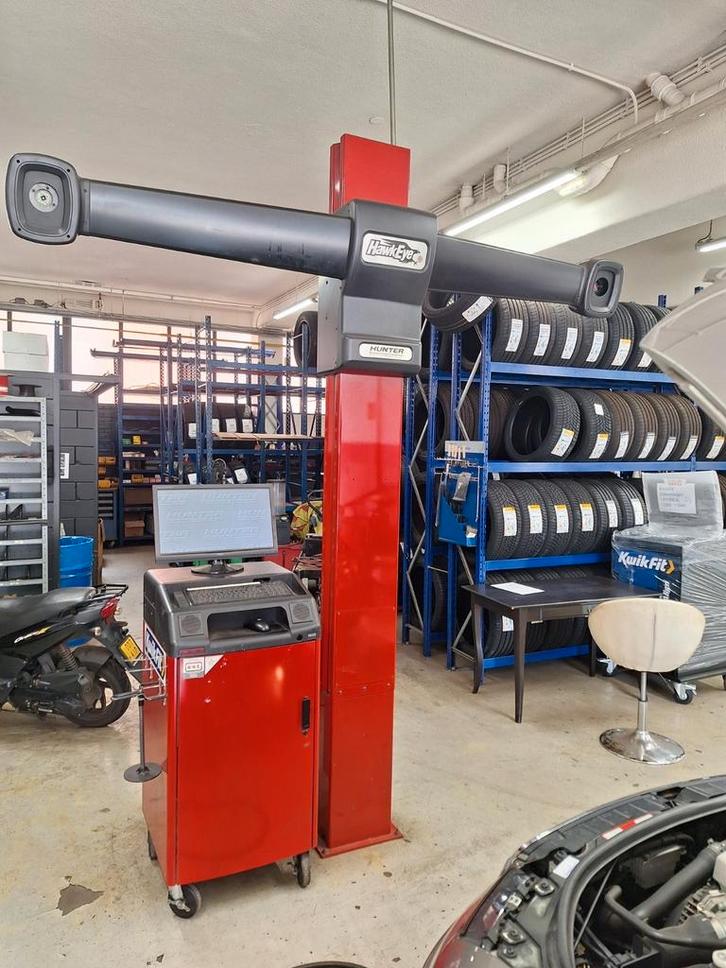 Uitlijner Hunter Hawkeye 3d uitlijn apparatuur computer, Auto diversen, Autogereedschap, Zo goed als nieuw, Ophalen