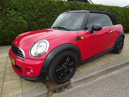 Mini ONE 1.6 ONE Cabrio 98Pk- 112469 Km- Airco-Media centre-, Auto's, Mini, One, ABS, Airbags, Airconditioning, Bluetooth, Boordcomputer