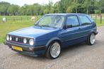 Volkswagen Golf 2 1.3 NZ Blauw Verlaagd APK Juli 2027, Auto's, Voorwielaandrijving, 4 cilinders, 1272 cc, Origineel Nederlands