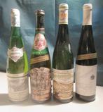 4 oude Duitse Witte Wijnen - 1981 / 1983 / 1987 / 1992, Overige gebieden, Ophalen of Verzenden, Vol, Witte wijn