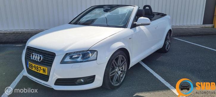 Audi A3 Cabriolet 1.8 TFSI S-Line 160pk/6bak/audio/clima/etc, Auto's, Audi, Bedrijf, Te koop, A3, ABS, Airbags, Airconditioning