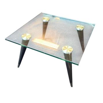 Tafel Glas Zwart H35xB60xD60 beschikbaar voor biedingen
