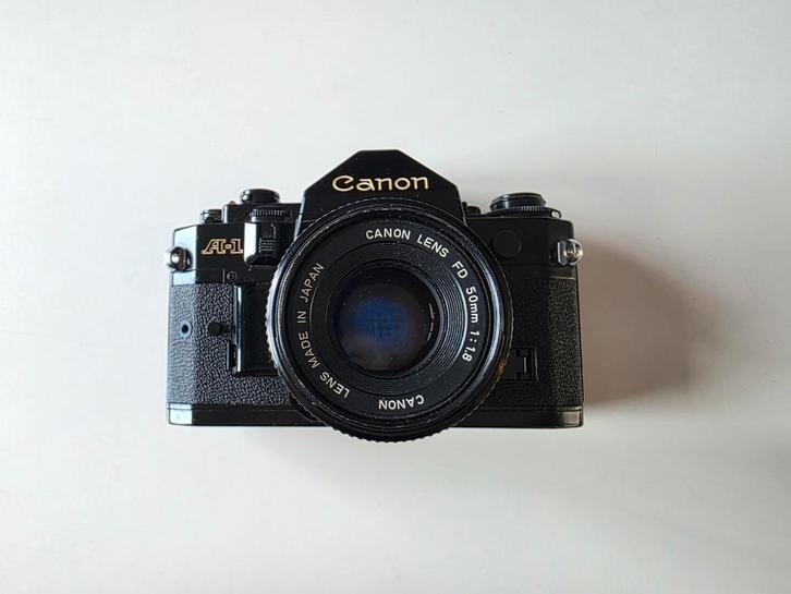 Canon A1 Analoge Camera - Klassieker!, Audio, Tv en Foto, Fotocamera's Analoog, Gebruikt, Spiegelreflex, Canon, Ophalen