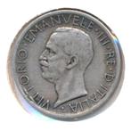 Italië 5 Lire 1927 (Zeer fraai), Ophalen of Verzenden, Italië, Losse munt, Zilver
