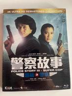 Police Story 3 - Super Cop blu ray regio A, Ophalen of Verzenden, Nieuw in verpakking, Actie, Boxset