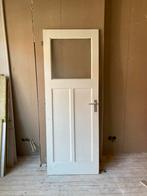 Houten deur, Doe-het-zelf en Verbouw, Deuren en Horren, Ophalen, Gebruikt, Minder dan 80 cm, Binnendeur