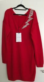 Gebreide jurk van NIKKIE KATE MOSS design maat 42, Maat 42/44 (L), Nieuw, Ophalen of Verzenden, Rood