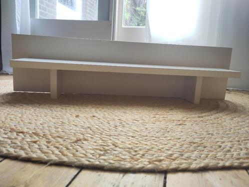 Wandplank wit, Huis en Inrichting, Woonaccessoires | Wandplanken en Boekenplanken, Gebruikt, Ophalen