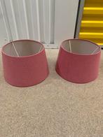 Lampenkappen, 2 roze, 2 geel, wit, beige, Huis en Inrichting, Lampen | Lampenkappen, Ophalen of Verzenden, Beige, Rond, Minder dan 25 cm