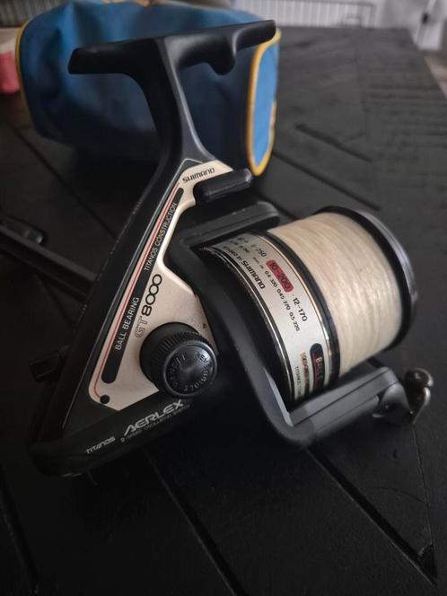 2x Shimano titanos aerlex gt7000,gt8000 (vraagprijs voor 2), Watersport en Boten, Hengelsport | Algemeen, Gebruikt, Molen, Ophalen