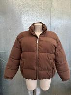 Review winterjas coat xs oversized bomber jas jacket bruin, Ophalen of Verzenden, Gedragen, Maat 34 (XS) of kleiner, Bruin