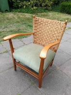 Bas van Pelt - orginele voor-oorlogse stoel - design!, Huis en Inrichting, Ophalen, Gebruikt, 75 tot 100 cm, Stof