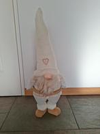 Nieuwe kerst gnoom 68cm beige / roomwit, Ophalen of Verzenden, Nieuw
