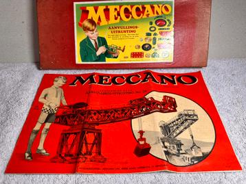 MECCANO Aanvullings-uitrustig box 2A & en handleiding beschikbaar voor biedingen
