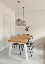 Eettafel, Huis en Inrichting, Tafels | Eettafels, Ophalen, Gebruikt, 50 tot 100 cm, Vijf personen of meer