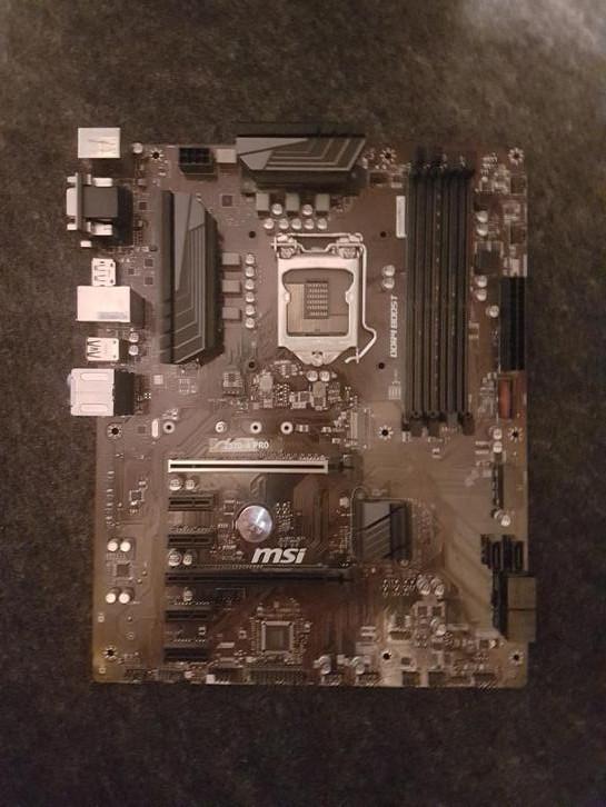 Msi Z370-A Pro Moederbord, Computers en Software, Moederborden, Zo goed als nieuw, Ophalen