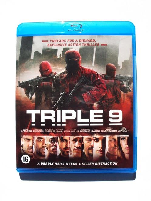 Triple 9, Cd's en Dvd's, Blu-ray, Actie, Ophalen of Verzenden
