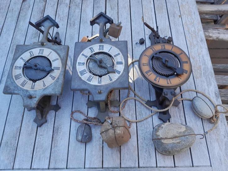 diverse replica waagbalkklokken en onderdelen, Antiek en Kunst, Antiek | Klokken, Ophalen of Verzenden