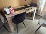 Eettafel, Huis en Inrichting, Tafels | Eettafels, Ophalen, 50 tot 100 cm, 100 tot 150 cm, Eikenhout