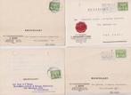 8 briefkaarten 1925 met NL147, Ophalen of Verzenden, T/m 1940, Gestempeld