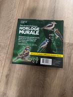 Mesa Living Vogelgeluiden Wandklok, Huis en Inrichting, Woonaccessoires | Klokken, Ophalen of Verzenden, Nieuw, Analoog, Wandklok