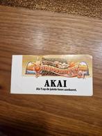 2277 Akai Antonius Stradivarius - Vintage Sticker, Ophalen of Verzenden, Gebruikt