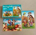 Disney puzzels 2x48 stukjes Knabbel & Babbel, Ophalen of Verzenden, 10 tot 50 stukjes, Gebruikt