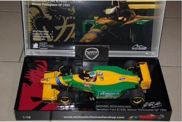 SALE ! BENETTON B193B PORTUGAL F1 SCHUMACHER Minichamps WRH beschikbaar voor biedingen
