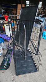 Honden Bench 123x 77x 83 2 deurs coupe, Ophalen of Verzenden