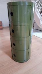 Kartell Componibili Bijzettafel – Groen – Large – Zo goed al, Huis en Inrichting, Ophalen of Verzenden, Zo goed als nieuw, Kunststof