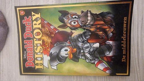 Donald Duck History – De Middeleeuwen (Zeldzaam!) – €13, Boeken, Stripboeken, Zo goed als nieuw, Eén stripboek, Ophalen of Verzenden