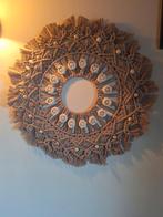 Luxe Macrame cirkel groot, wanddecoratie., Ophalen of Verzenden